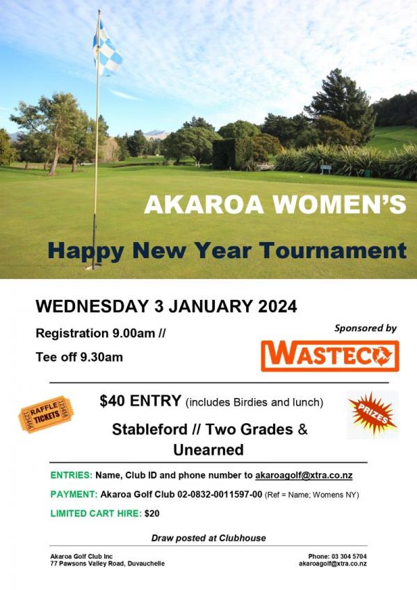 Akaroa Womens New Year