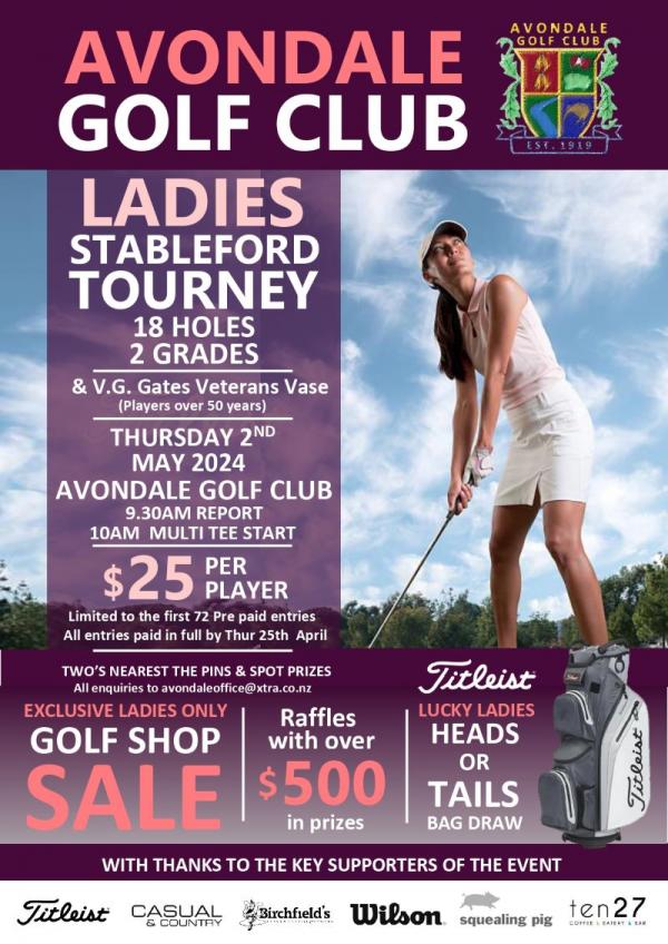 Avondale Ladies Stableford