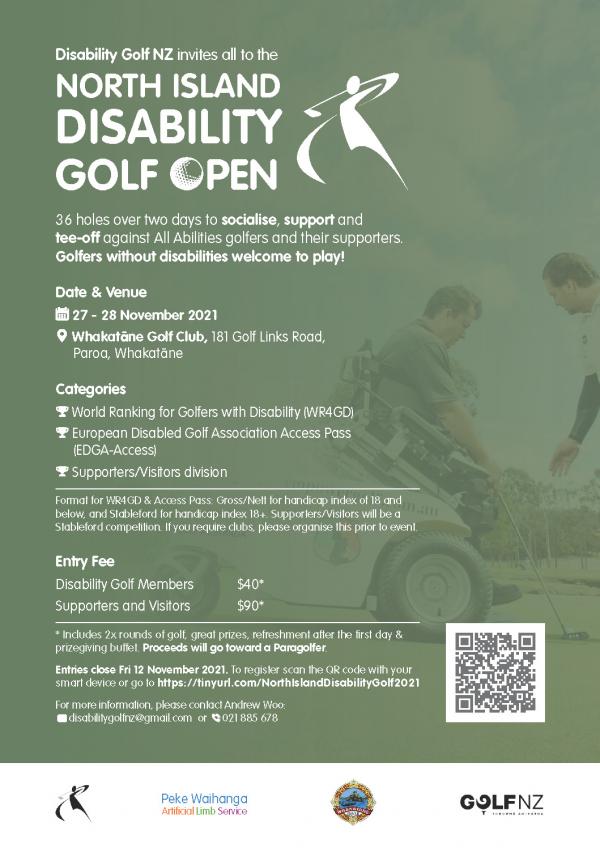 North Island Disability Golf Open