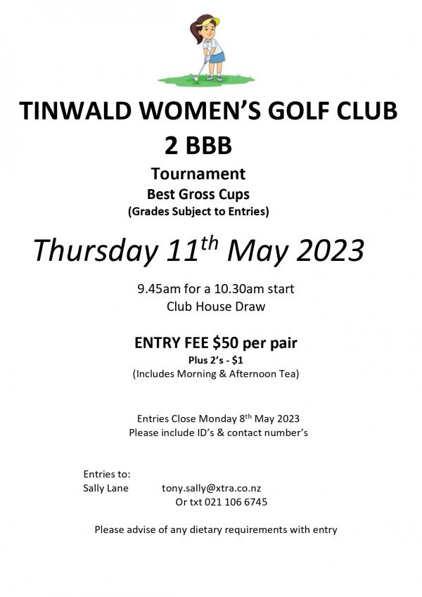 Tinwald Womens 2BBB