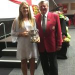 Amelia Garvey NZ Eagles Golfer of the Year LR