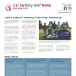 Canterbury Golf Newsletter February 2018 Page 2