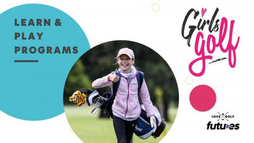 Girls Golf Banner