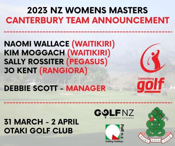 2023 nz womens masters canterbury team announcement3