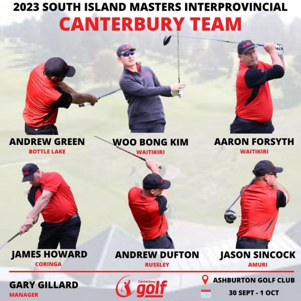 2023 SI Masters Team Announcement graphic