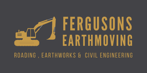 FERGUSONS logo landscape – Yellow&Charcoal