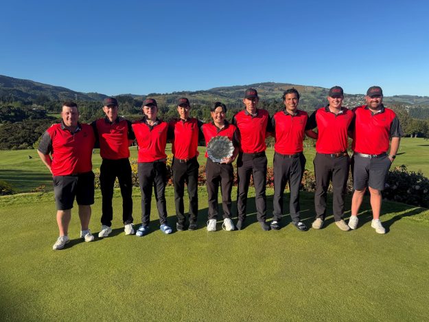 Team with trophy
